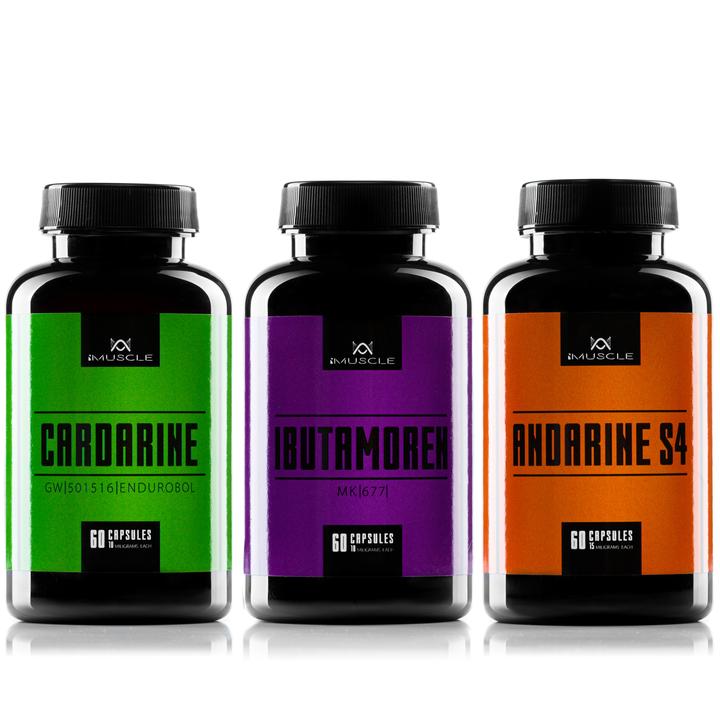 SARM Pack  - Cardarine, Ibutamoren et Andarine s4 